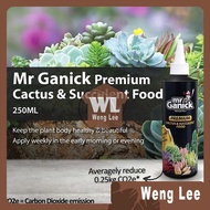 BABA Mr Ganick Cactus & Succulent Food (250ML) Premium Fertilizer Baja Kaktus
