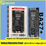 MECHANIC BA27+ Battery Tester for iPhone 17 400+ Android Phones LED Display Multi-Port Charger Volta
