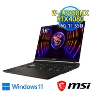 msi微星 Vector GP68HX 13VH-088TW 16吋 電競筆電 (i9-13950HX/16G/1T SSD/RTX4080-12G/Win11)