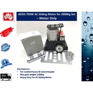 ADOS Autogate 750W AC Sliding Motor for 2000kg - Motor Only