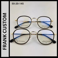 Frank Custom Korean titanium acetate mix glasses 中金眼鏡