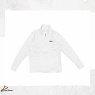 Windbreaker Tracktop Jacket Fila Box Logo White Color "Vintage"