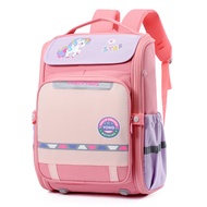 School Bag Knapsack Boy Girl Ergo Kids Beg Sekolah Preschool Bag Ergo Breathable Backpack 书包 背包 Ligh