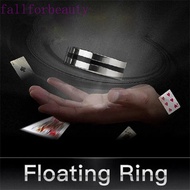 FALLFORBEAUTY Magic Floating Ring, Floating Effect Gimmick Prop Magic Ring Tricks, Magic Toys Magic 