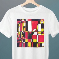 Figuras A Cinco Colores, Joaquin Torres Garcia, Unisex T-Shirt, Art T-Shirt, Fine Art T-Shirt, Gift 