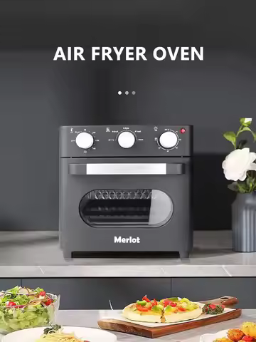 1200W 16L Electric Air Fryer Oven Multifunctional Household Air Fryer Pizza Oven Timing Baking Machi
