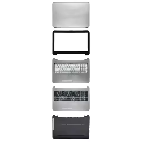 For HP Pavilion 15-AY 15-BA 15-AC 15-AF TPN-C125 250 G4 250 G5 LCD Back Cover/Front Bezel/Hinges/Pal