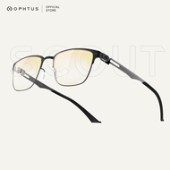 OPHTUS แว่นกรองแสงสำหรับเกมเมอร์ รุ่น Scout เลนส์ RetinaX Amber
