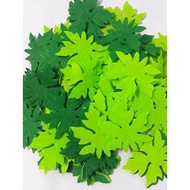 Maple Leaves – ROSE LEAVES 7–8CM – 50/30/20 LEAVES HANDMADE ACCESSORIES – DECORATION – SCRAPBOOK – D