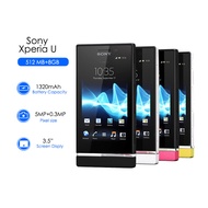 Sony Xperia U ST25 ST25i โทรศัพท์มือถือปลดล็อก3.5นิ้ว3G 5MP GPS WIFI สมาร์ทโฟน Android