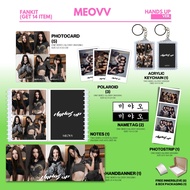FANKIT MEOVV HANDS UP 14 ITEMS KPOP IDOL UNOFFICIAL GAWON ANNA SOOOIN NARIN ELLA