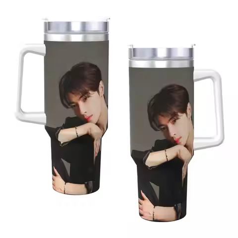 True Beauty Series Hwang In Youp Cha EunWoo Thermal Cups Leakproof Cold and Hot Mugs Cup Camping Gra