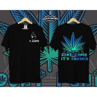 2 JOINTS TSHIRT DONT PANIC ITS ORGANIC