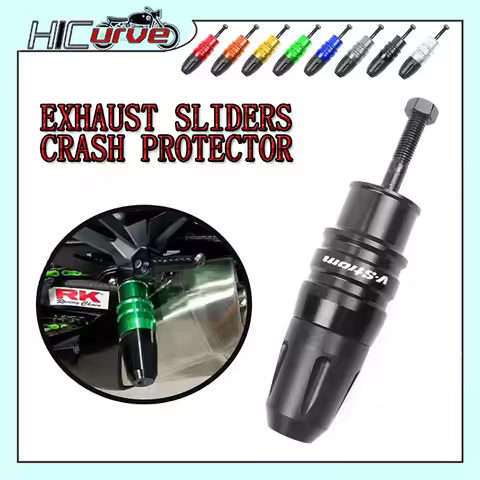Motorcycle Accessories Frame Crash Pads Exhaust Sliders Protector Fit For DL1000 V-Strom 650 650XT V