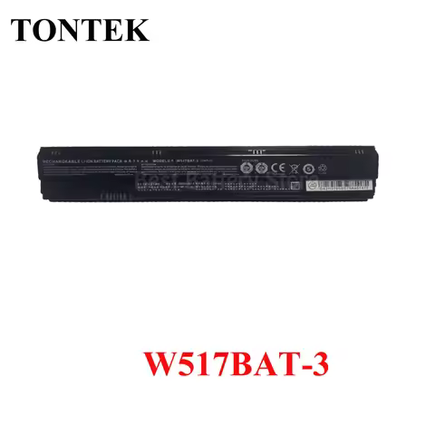 W517BAT-3 Battery For Clevo W517 Series Laptop Battery 6-87-W517S-2CF1/2 6-87-W517S-3C92