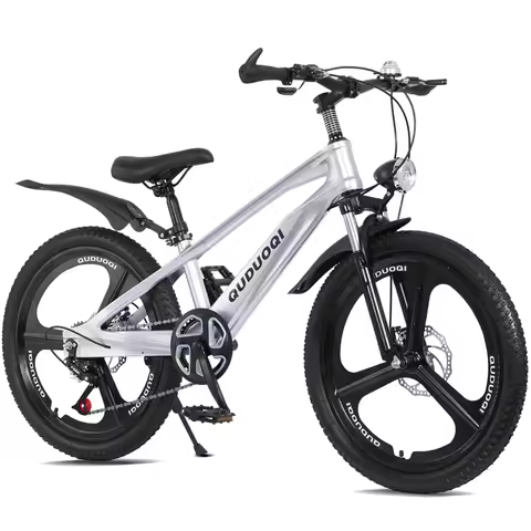 20 Inch Kids Mountain Bike, 7-Speed Youth Bicycle with Magnesium Alloy Frame & One-Piece Wheels, Lig