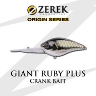 ZEREK GIANT RUBY PLUS CRANKBAIT DEEP DIVER FLOATING 75MM/29G LURE PREMIUM CASTING BAIT