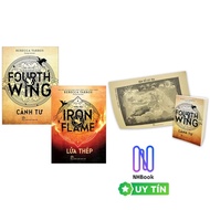 Fourth Wing Book Combo - Fourth Wing + Iron Flame - Steel Fire (Set of 2) - Free Map - TRE