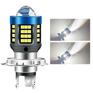 1 ชิ้น หลอด LED ไฟหน้ามอเตอร์ไซค์ H4 HB2 9003 12V-24V ไฟสูง/ไฟต่ำ สำหรับรถสกู๊ตเตอร์ มอเตอร์ไซค์ ชุด