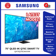 SAMSUNG (AUTHORISED DEALER) 75" QLED 4K Q70C SMART TV QA-75Q70CAKXXM - SAMSUNG WARRANTY MALAYSIA