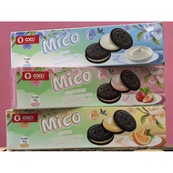 Mico Cream / Strawberry / Orange + Chocolate Flavoreed Sandwich Biscuits 95g