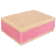 Silicone Sponge Human Skin Injection Pad Training Model, Nurse Student Practice, No syringe included