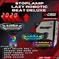 TOMBOL X-Case Stoplamp Lazy Robotic BEAT deluxe Gen 1 200 Mode Apk Android Ios Mode Click Button WD 