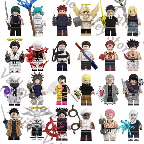 Anime Jujutsu Kaisen Satoru Gojo Yuta Okkotsu Choso Mahito Cosplay Figurine Cartoon Assembled Model 