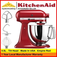 KitchenAid 5KSM125 / 5KSM125BER Artisan Tilt-Head Stand Mixer ( 4.8L ) Empire Red