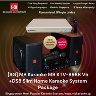 [SG] MB DS-8 Jukebox V5 Slim Home Karaoke KTV Package Songs With Copyright License