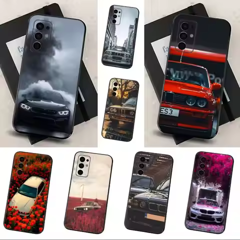 Cool Art B-Bmw-ES Red Car Phone Case For Samsung Galaxy A73,31,32,72,41,53,52,71,22,5G,Note,J7,8,9 S