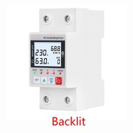 เรือ SVP688 2VP688กราฟฟิตีไวไฟควบคุมระยะไกลโวลต์มิเตอร์ป้องกันการรั่วไหลอุปกรณ์ป้องกันกำลัง63A 230V