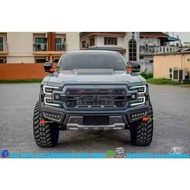 FORD RANGER T6 T7 T8 WILDTRAK RAPTOR CONVERT TO 2018 F150 BODYKIT BUMPER LAMP FENDER GRILLE