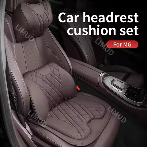 Car Neck Cushion Pillow For MG MG4 EV ZS EV MG 5 MG S5 EV 6 Cyberster MG3 MG 7 MG HS MG RX5 For Car 
