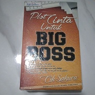 [Preloved] Novel Plot Cinta untuk big boss- Cik Sakura