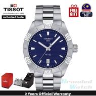 [Official Warranty] Tissot T101.610.11.041.00 Men's T-Classic PR 100 Sport Blue Dial Stainless Steel Strap Watch T1016101104100 (watch for men / watch men / tissot watch for men / tissot watch / men watch)
