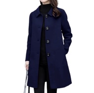 blazer long coat panjang cewek wanita dewasa korea style import premium terbaru kekinian virar di ti