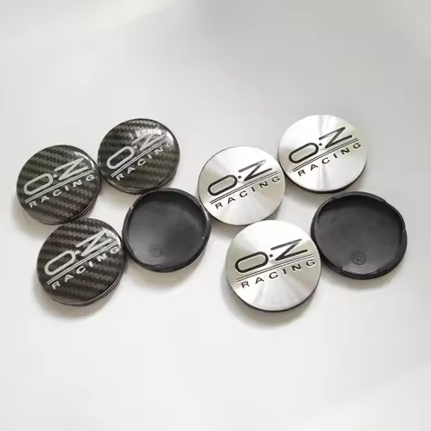 4PCS/lot 55mm OZ Racing Emblem M582 Car Wheel Center Rim Hub Caps Wheel Dust-proof Covers For OZ