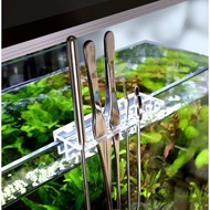 MUFAN Aquascape Tools Holder Organizer Acrylic Aquarium Pemegang Alat Akuarium aquascaping tools mai