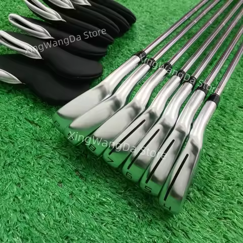 2025New Men's 790 Golf Clubs silvery P790 Golf Irons fifth generation 7pcs 4-9P R/S/SR Flex Steel/Gr
