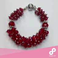 Red crystal bracelet