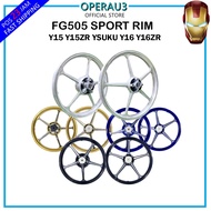 FG 505 FG505 SPORT RIM ENKEI Y15 Y15ZR YSUKU Y16 Y16ZR 140-160-17 FREE T-SHIRT ENKEI