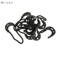 [Devoko] 10pcs Zipper Pulls Cord Zip Puller Zip Fastener Zip Slider Replacement 65mm