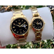 JAM TANGAN NEW STYLISH  SEIKO 5 WATERPROOF STYLISH NEW WATCH COUPLE SET  SEIKO5