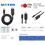 UOTEK USB to RJ45 Console debug cable UT-883R UT-8801K FTDI FT232 USB to Serial RS232 Converter WinX