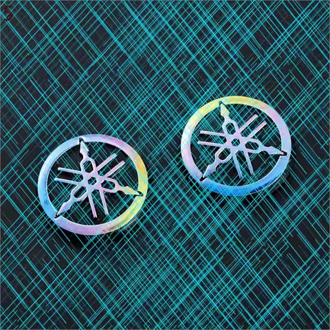 For Yamaha R1 R25 R3 Mt-09 MT07 FZ07 FJ09 MT03 NMAX TMAX XMAX TENERE 700 JOG 3D Metal Car Emblem Log