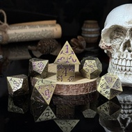 Metal Dice Dungeon Digital Bat DND Cthulhu Board Game Game Dice