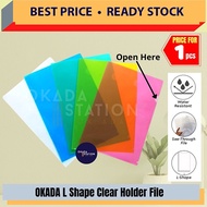 A4 L Shape File / Fail / Paper Orgainzer / Document Holder / L Shape Clear Holder