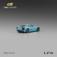 CM 1: 64 Lexus LFA Lexus Supercar Sky Blue Alloy Car Model Collection