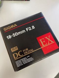 Sigma 18-50mm F2.8 SLD DC for Canon AF